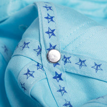 Load image into Gallery viewer, Blue Stitch Blue Blood Dad Hat
